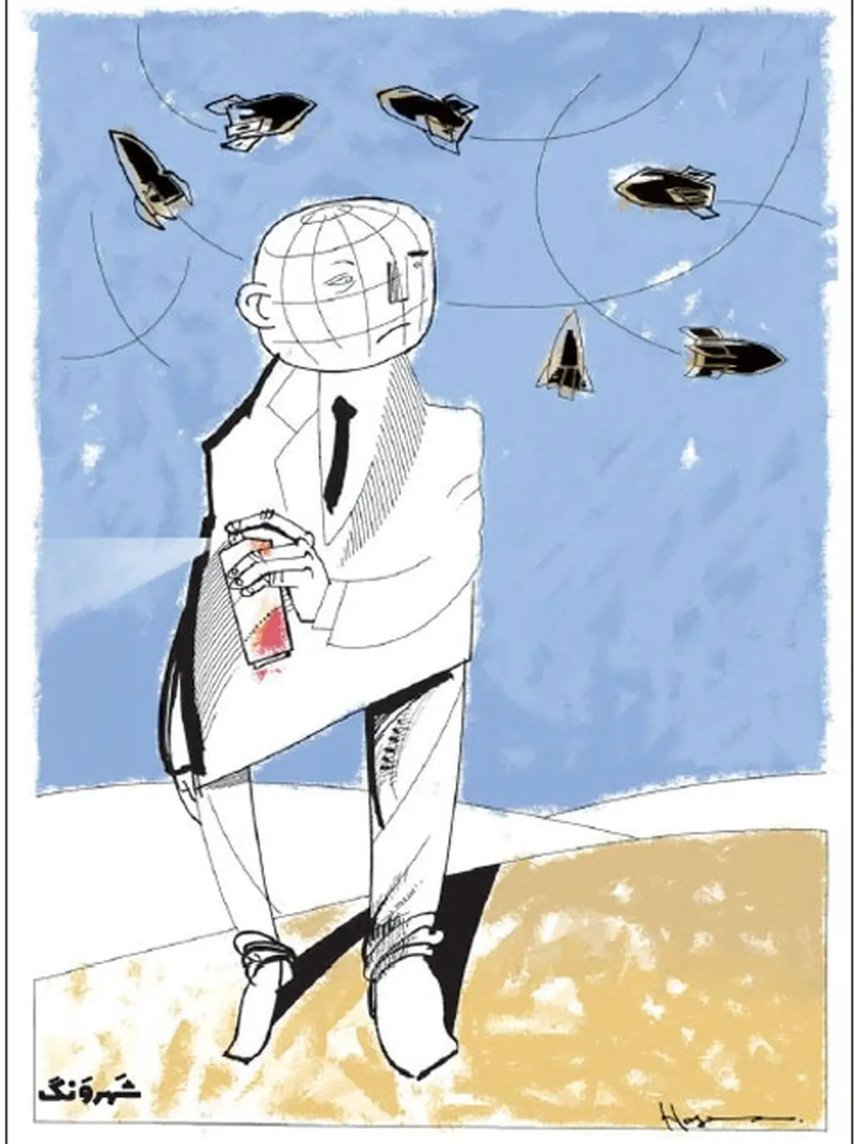 این هم پیف پاف سازمان ملل!/کاریکاتور