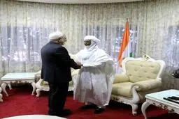 تیپ و ظاهر عجیب نخست وزیر نیجر در دیدار با ظریف/عکس