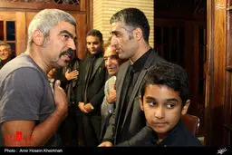 از علی معلم تا رضا شاهرودی در مراسم ختم والده پژمان جمشیدی/تصاویر