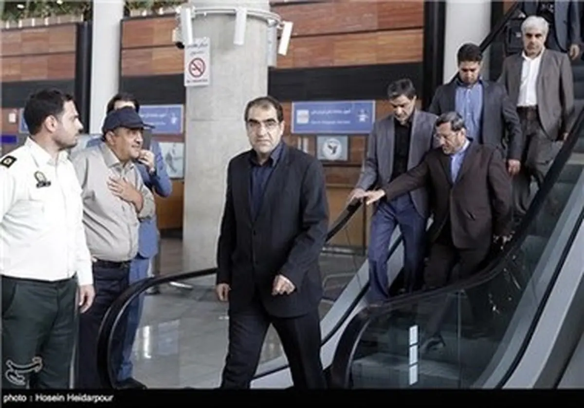 بازگشت وزیر بهداشت از عربستان /تصاویر