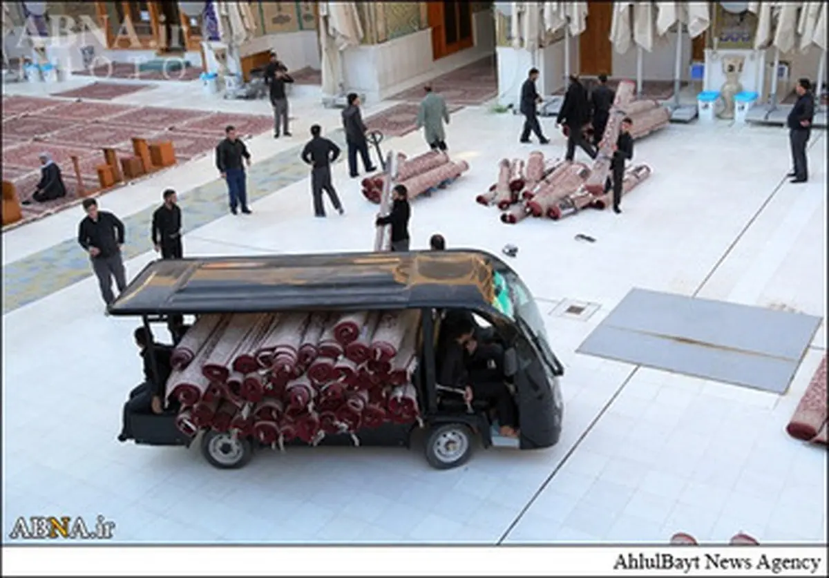 حرم امیرالمومنین(ع) آماده استقبال از زائران اربعین/ تصاویر