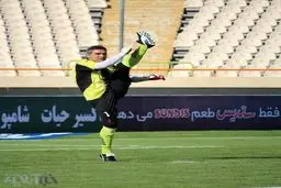 آمادگی بدنی قوق‌العاده عابدزاده/ عکس