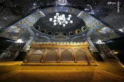 تصویری زیبا از مرقد مطهر حضرت زینب