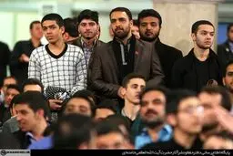شب سوم عزاداری فاطمیه در محضر رهبر انقلاب /گزارش تصویری