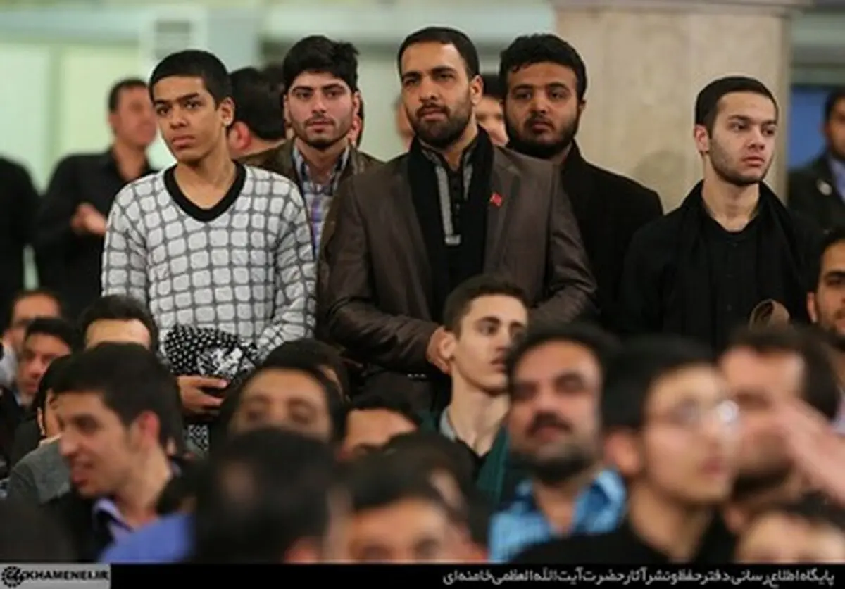 شب سوم عزاداری فاطمیه در محضر رهبر انقلاب /گزارش تصویری