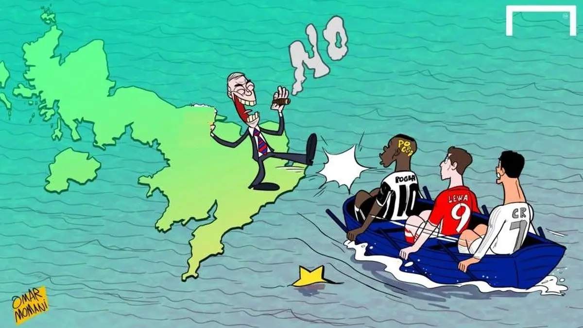 همه‌پرسی انگلیس کار دست ستاره‌ها داد!/ کاریکاتور