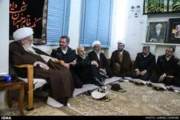 حواشی دیدار رئیس‌پلیس کشور با مراجع تقلید/ تصاویر