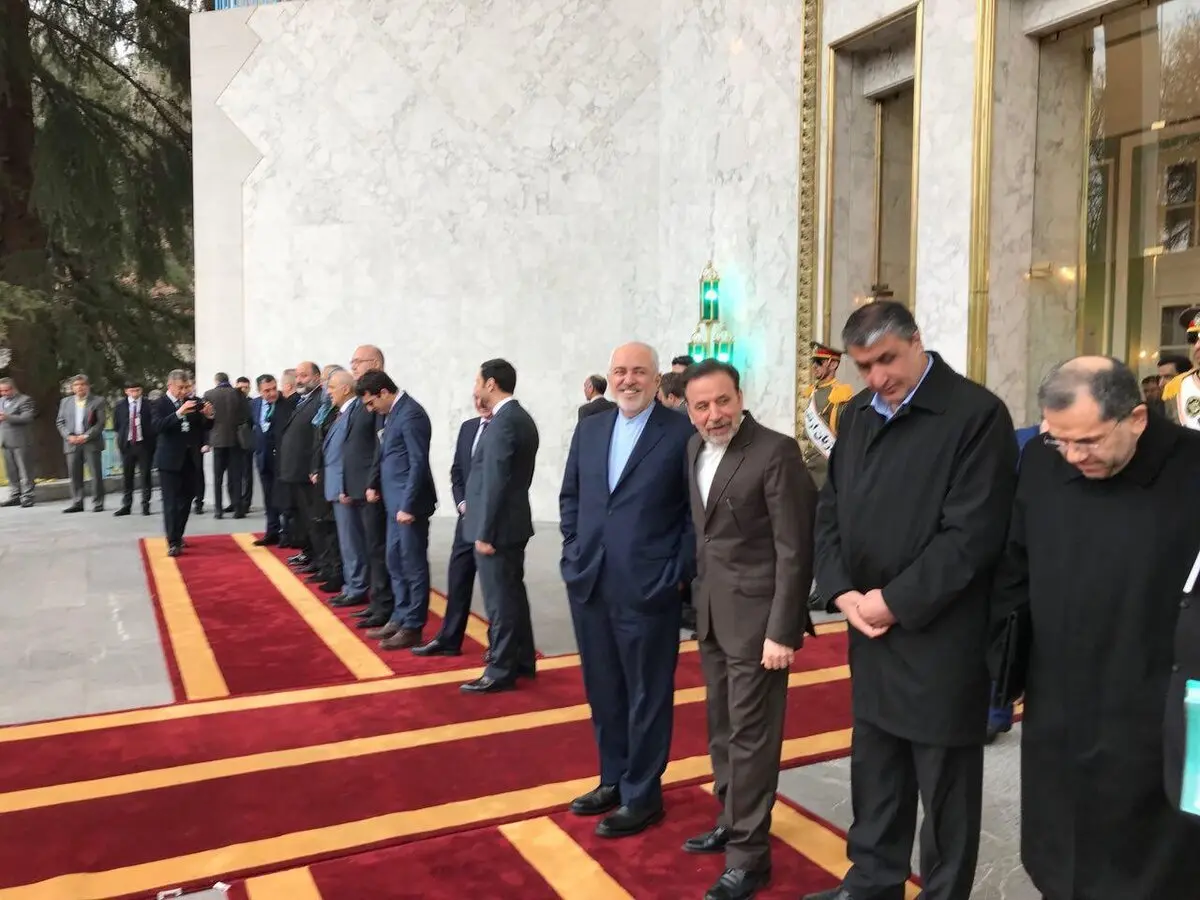 تصاویر حضور ظریف در مراسم استقبال از نخست وزیر ارمنستان/تصاویر