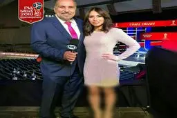 رونمایی از لباس مجری مراسم قرعه کشی جام جهانی فوتبال /عکس