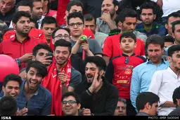 لیزر انداز بازی تراکتور و النصر/ عکس