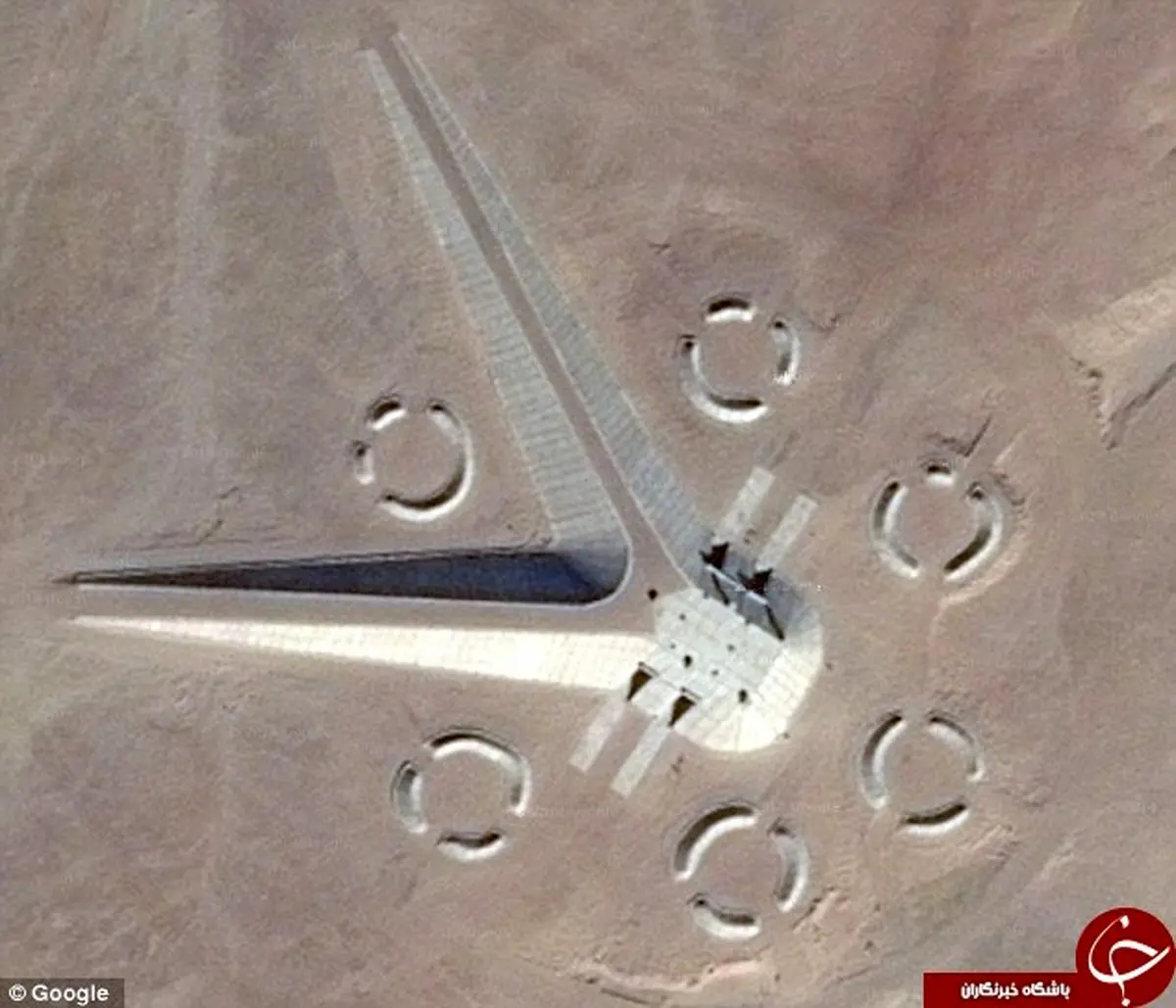 گوگل تصویری از ساختمان آدم فضایی‌ها منتشر کرد+تصاویر