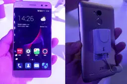 رونمایی ZTE از گوشی ارزان‌قیمت با قابلیت4G+عکس