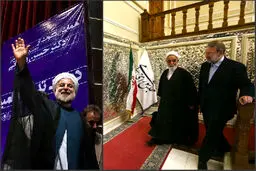 تعارف اصول گرایان به روحانی، ناطق و لاریجانی؛ لطفا بر سر سفره اصلاح طلبان بنشینید