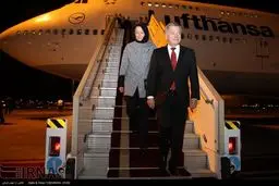 حجاب همسر رییس جمهور فنلاند در سفر به ایران/عکس