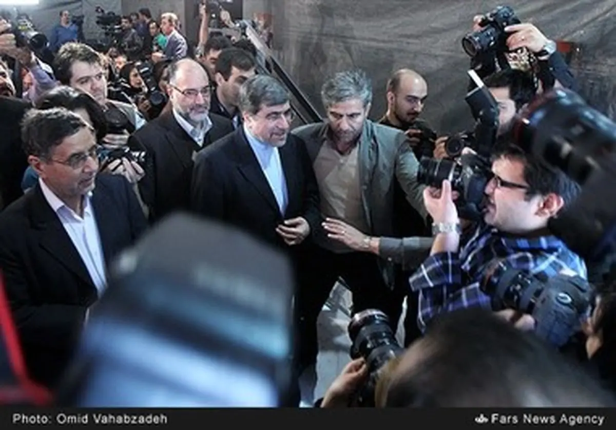 حاشیه های تصویری افتتاحیه نمایشگاه مطبوعات با حضور لاریجانی