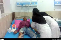 5 کشته و 19 مصدوم در حادثه واژگونی اتوبوس در یزد/عکس