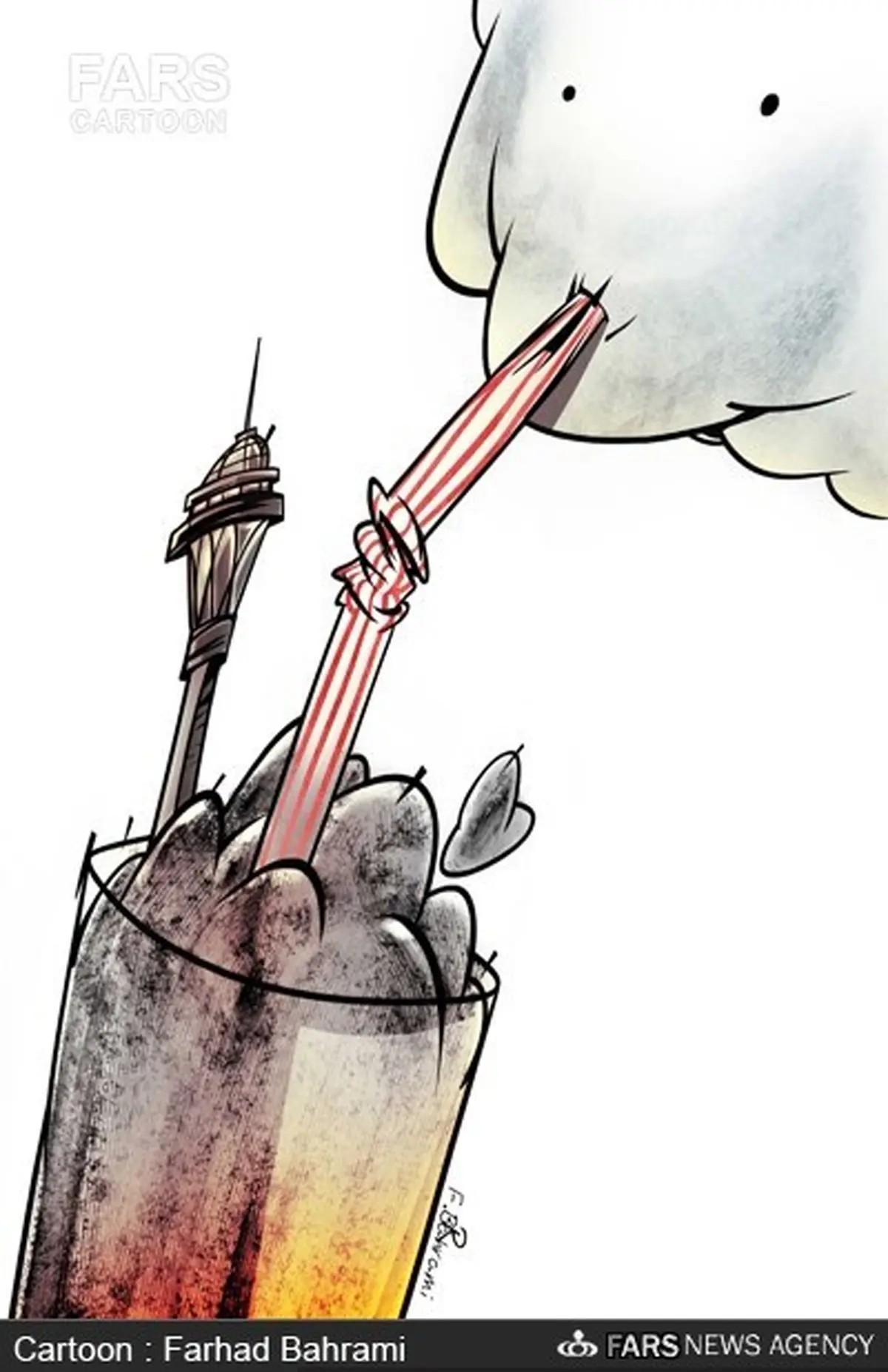 معجون هوای ناپاک! /کاریکاتور