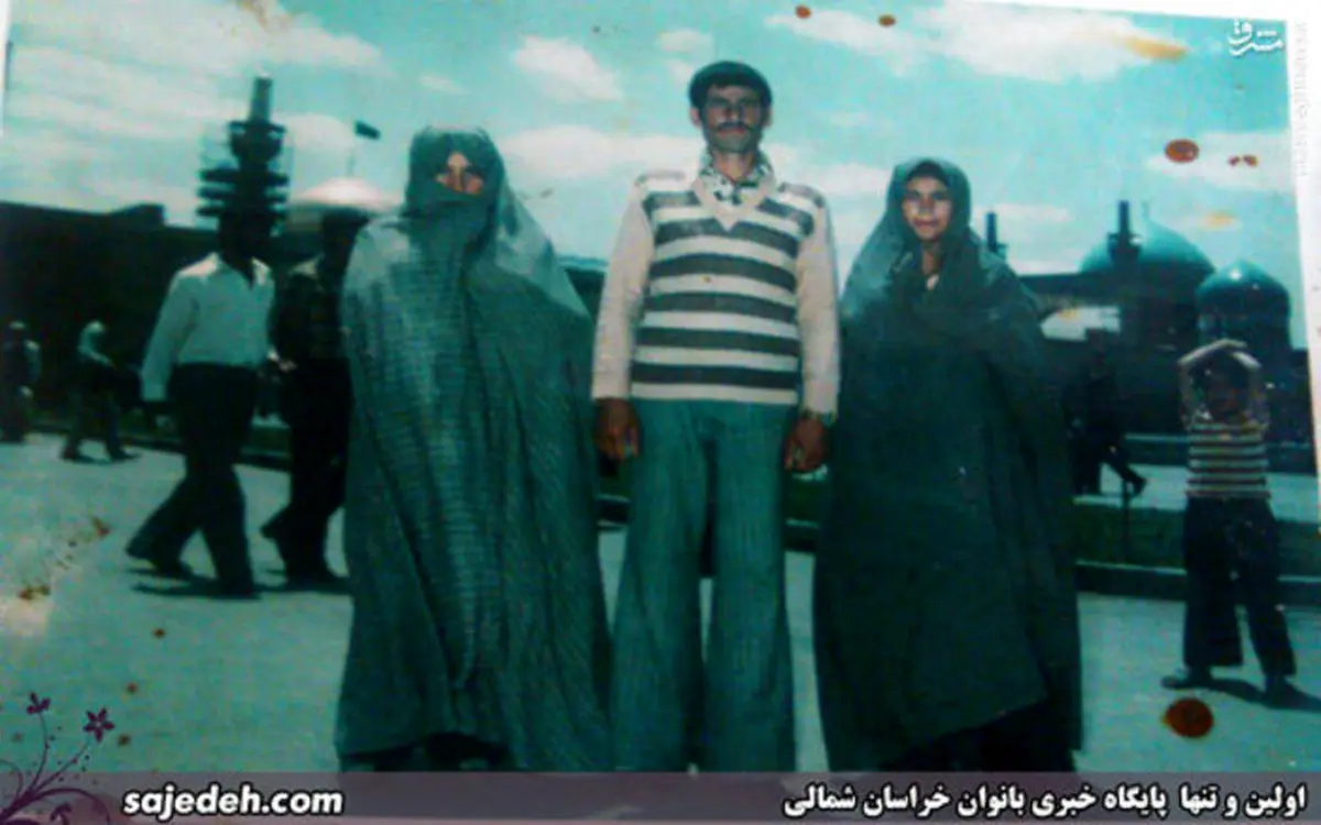 عکس‌های قدیمی خانوادگی با حرم امام رضا (ع)