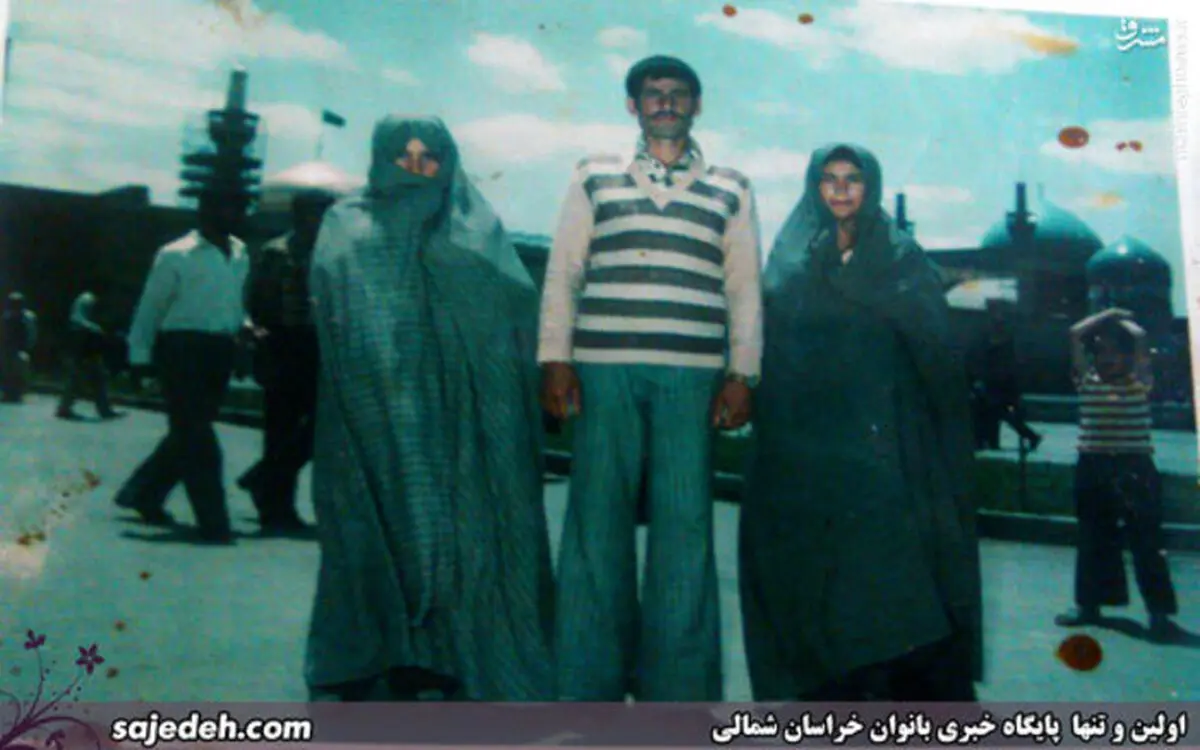 عکس‌های قدیمی خانوادگی با حرم امام رضا (ع)