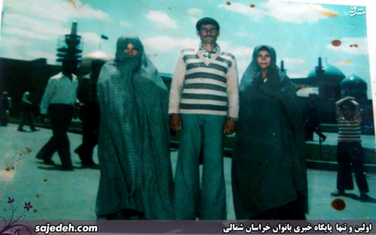 عکس‌های قدیمی خانوادگی با حرم امام رضا (ع)