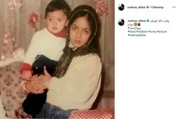 عکس جالبی که مهناز افشار از خودش منتشر کرد
