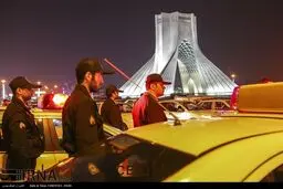 اجرای طرح امنیت شبانه در تهران/تصاویر
