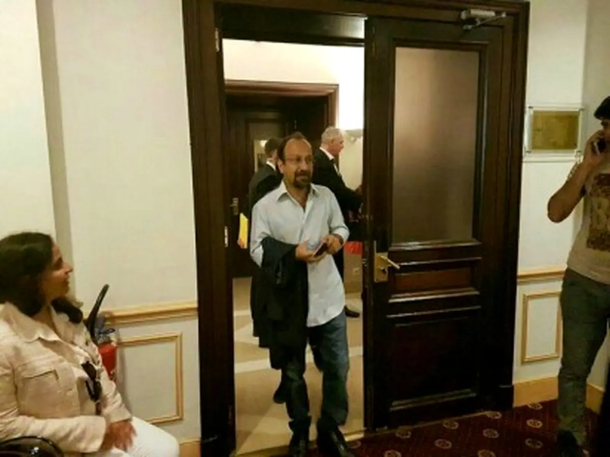 اصغر فرهادی در کجا رای داد؟