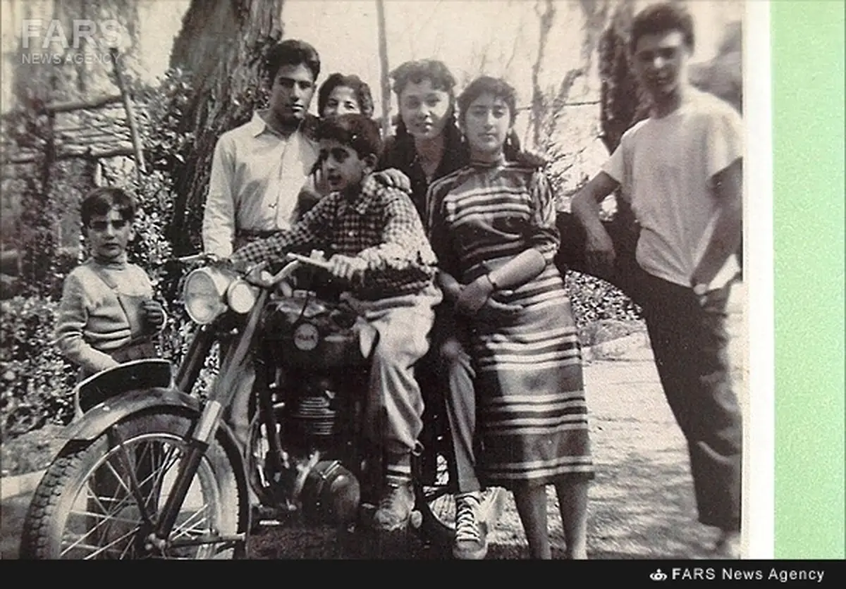 عکس منتشرنشده از نوجوانی فرح پهلوی