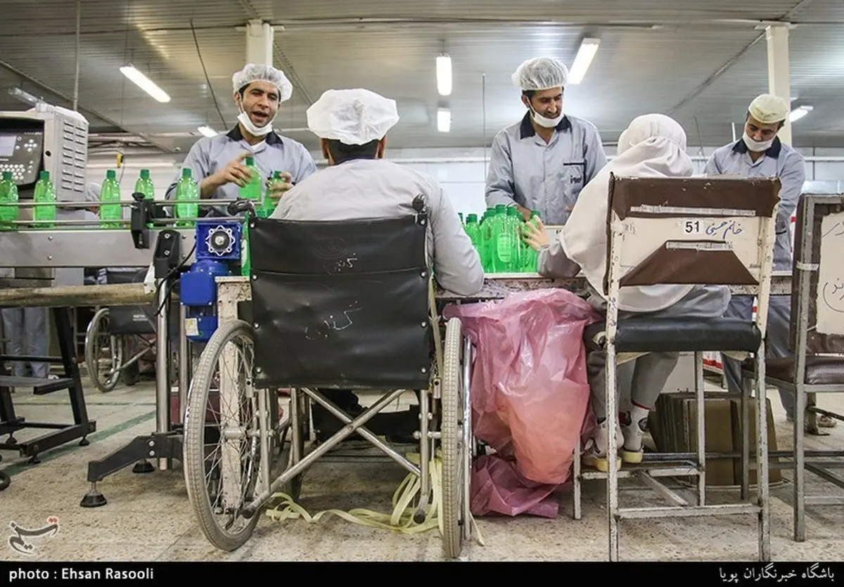 معلولیت محدودیت نیست؛ کارگران متفاوت کارخانه فیروز/تصاویر