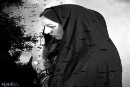 عکس متفاوتی از گلاره عباسی با چادر