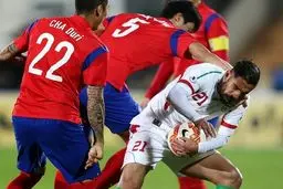 گزارش تصويري از جنجال بازي ايران-کره