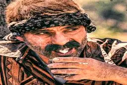 گریم دیدنی پیمان معادی در درخت گردو + عکس