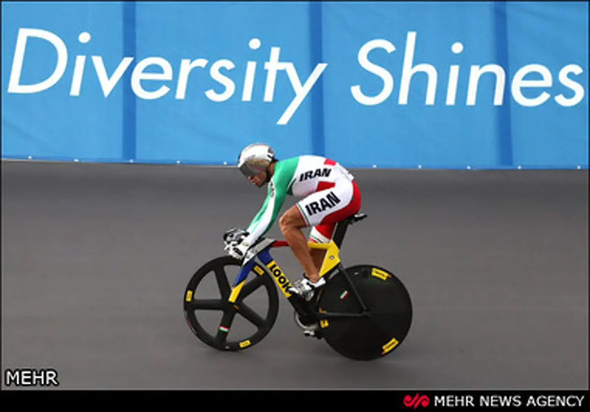 نماینده ایران در مسابقات دوچرخه‌سواری آسیا/ تصاویر