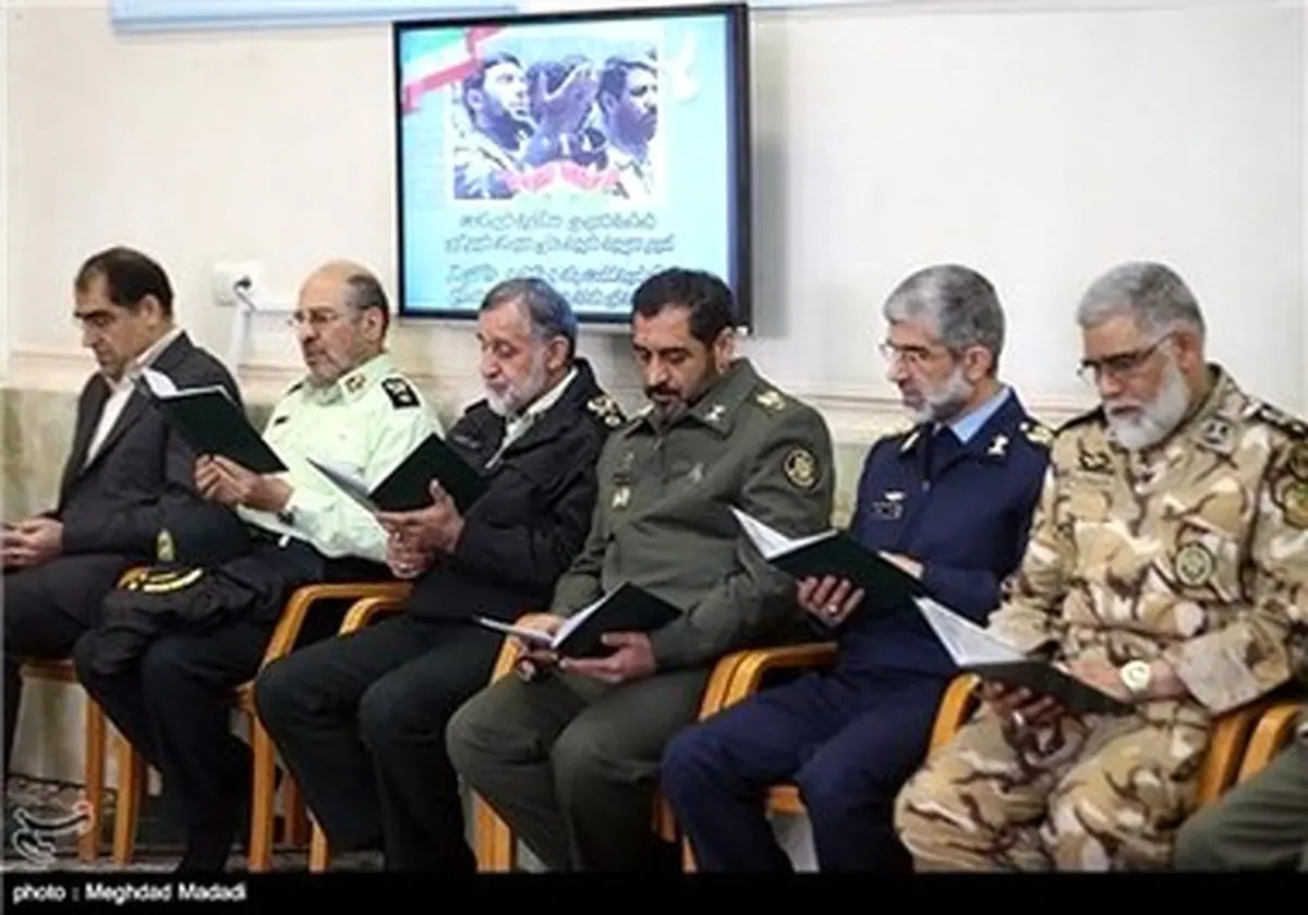 مراسم هفدهمین سالگرد شهادت امیرسپهبد صیاد شیرازی/ تصاویر