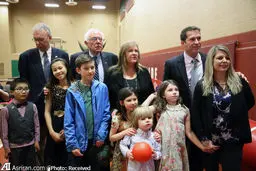 خانواده نامزد انتخابات ریاست جمهوری آمریکا/عکس