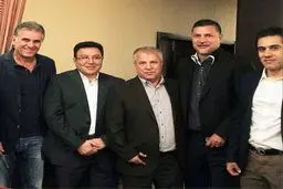 ضیافت شام ختافه با حضور کی‌روش، هدایتی، پروین، دایی و پیروانی/ عکس