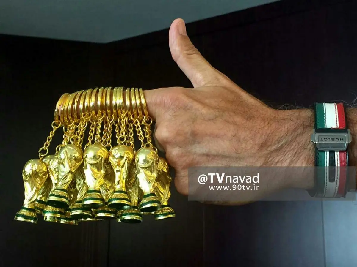 هدیه جالب کارلوس کی‌روش به بازیکنانش/عکس