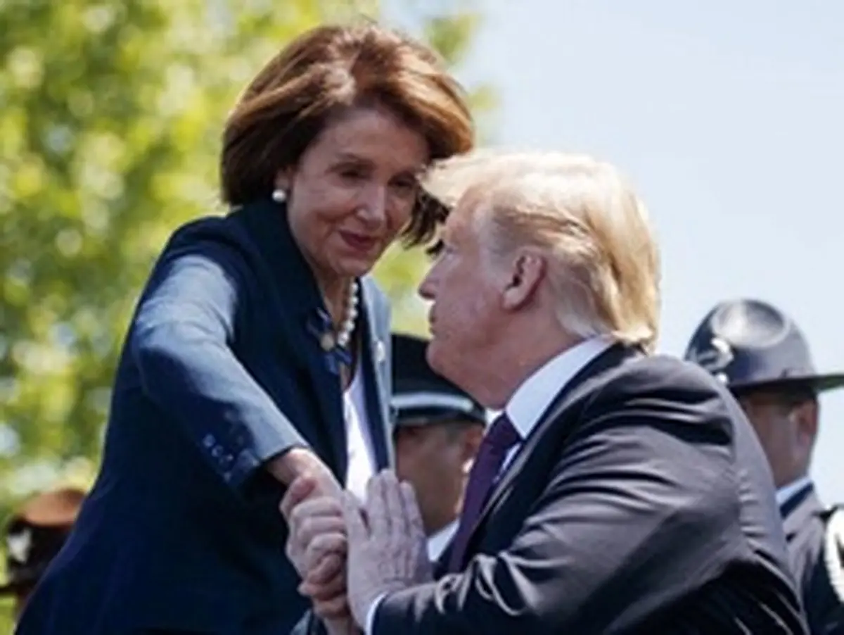 ترامپ: متشکرم نانسی!