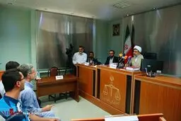 تصاویری از اولین دادگاه علنی رسیدگی به اتهامات رحیم مشائی