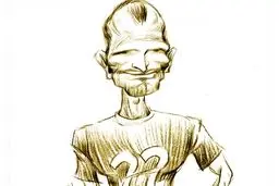 کاریکاتور/ پدیده 2.1 متری تیم ملی والیبال!