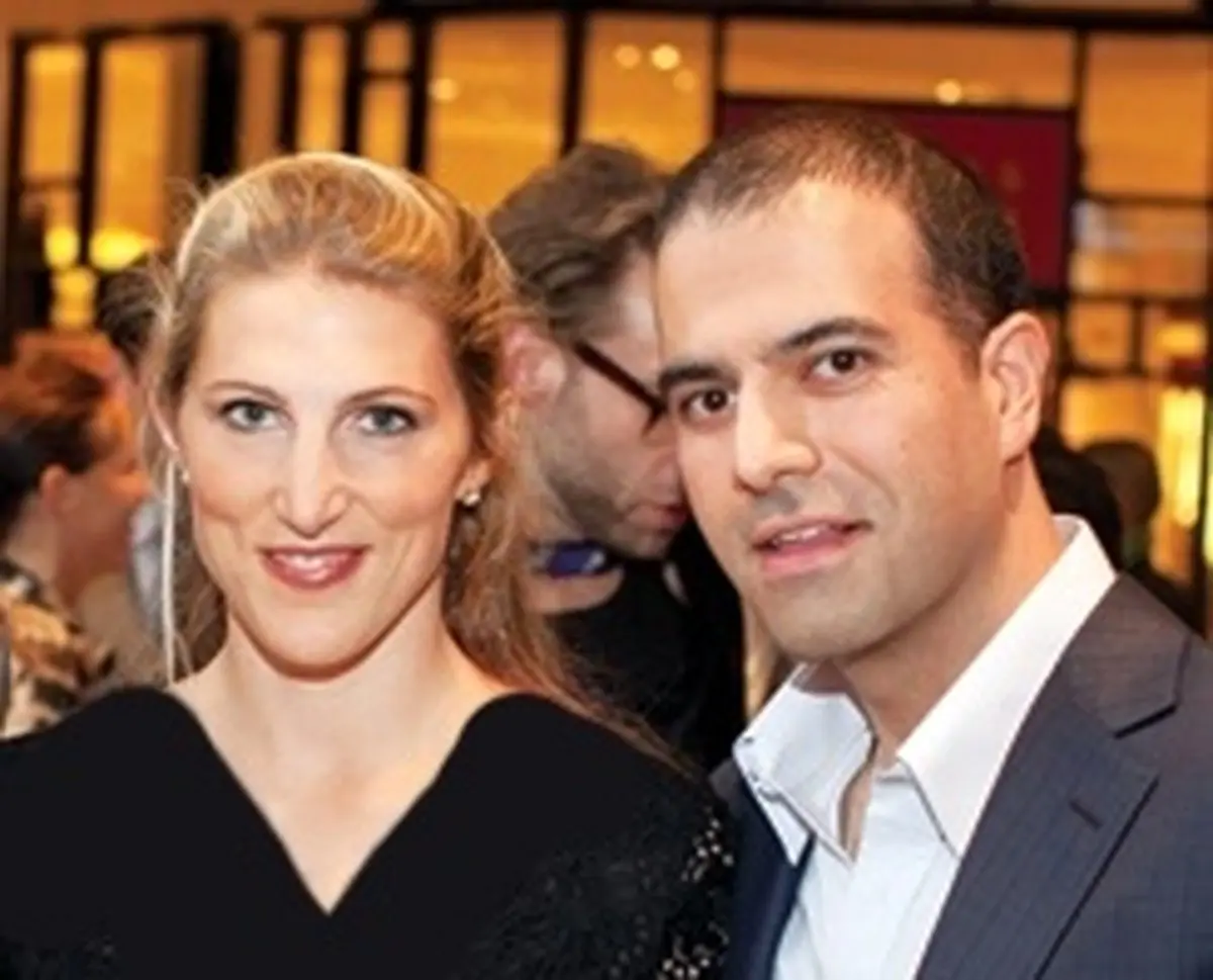 دختر جان کری به همراه همسر ایرانی اش/عکس