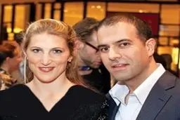 دختر جان کری به همراه همسر ایرانی اش/عکس