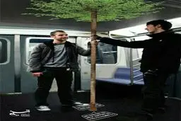 تبلیغ خلاقانه در مترو /عکس