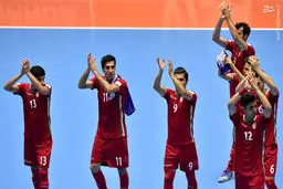 پیروزی تاریخی فوتسال ایران در جام جهانی/عکس