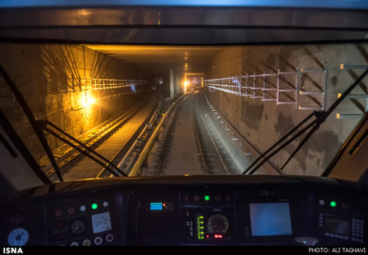 تست گرم مترو شهرآفتاب /تصاویر