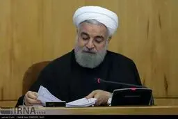 حواشی تصویری جلسه هیات دولت