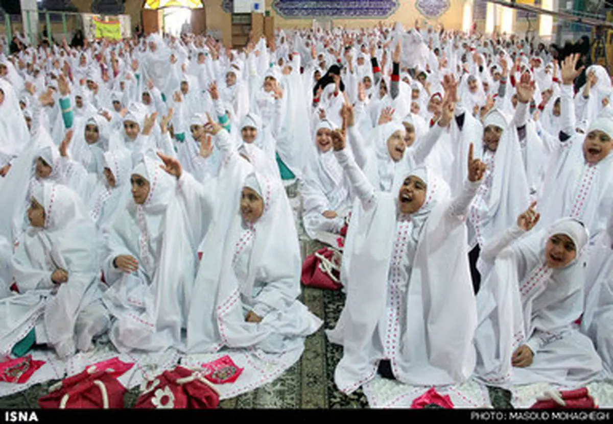 جشن تکلیف دختران در سمنان/تصاویر