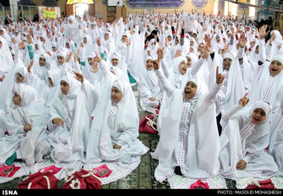 جشن تکلیف دختران در سمنان/تصاویر