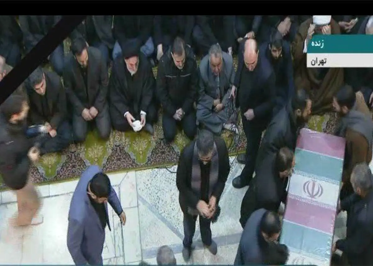 عکس / ورود پیکر شهدای مقاومت به دانشگاه تهران