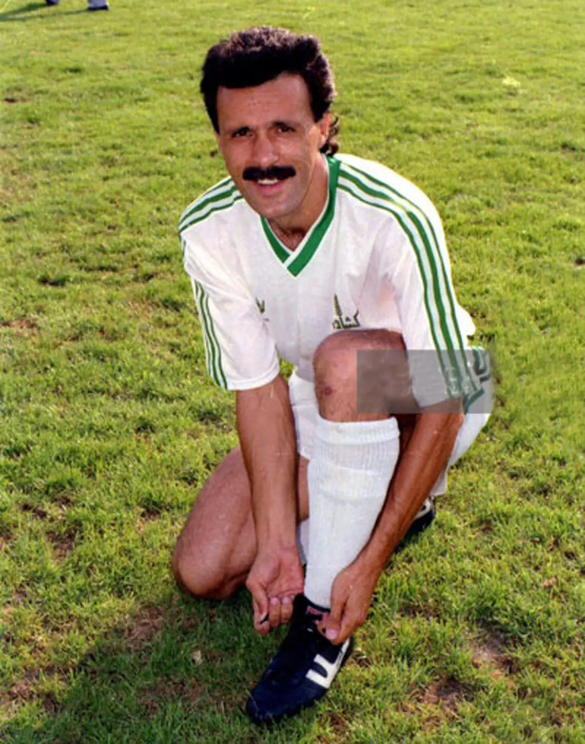 پدر بازیگر معروف در تیم کشاورز + عکس